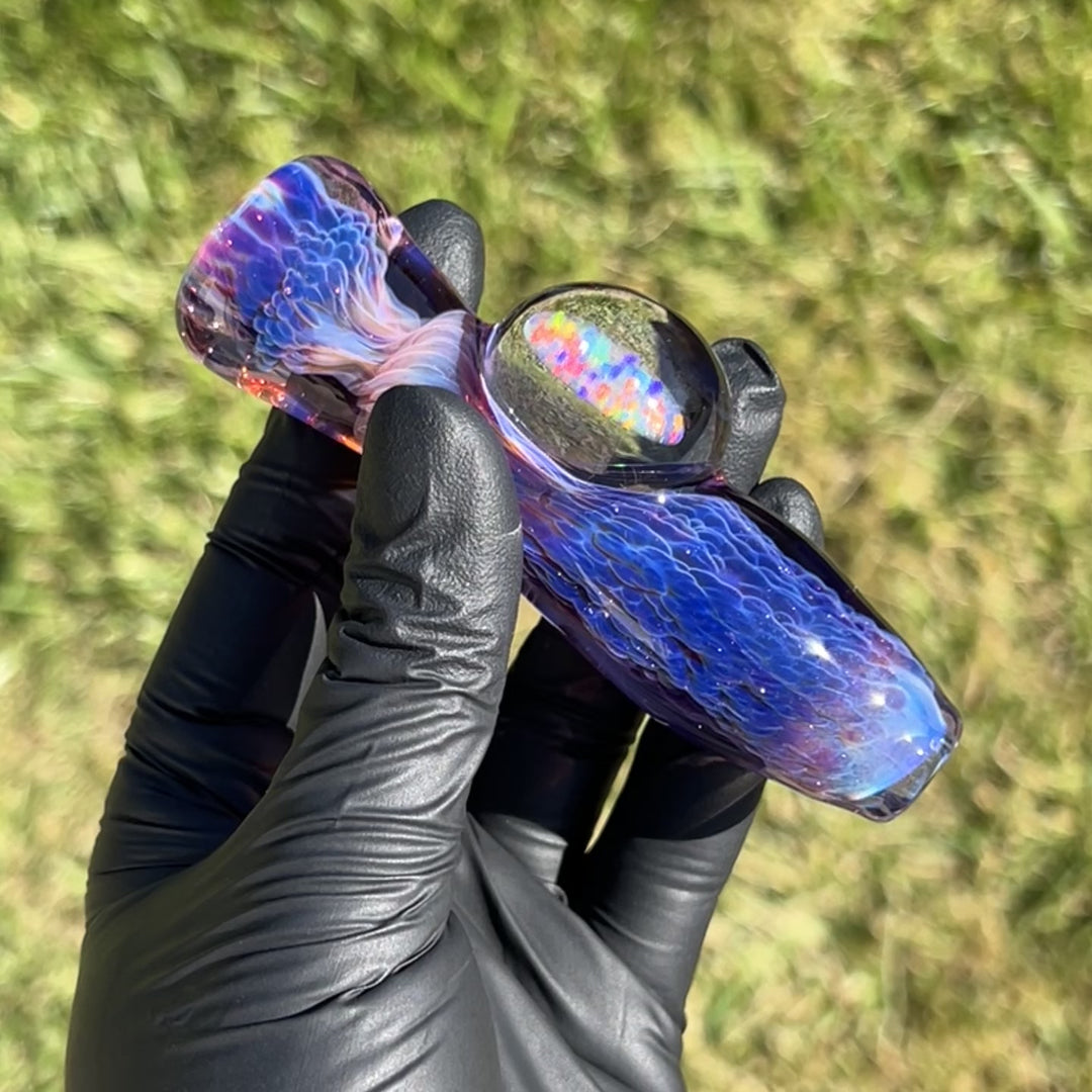 Purple Plasma Opal Chillum Glass Pipe Tako Glass