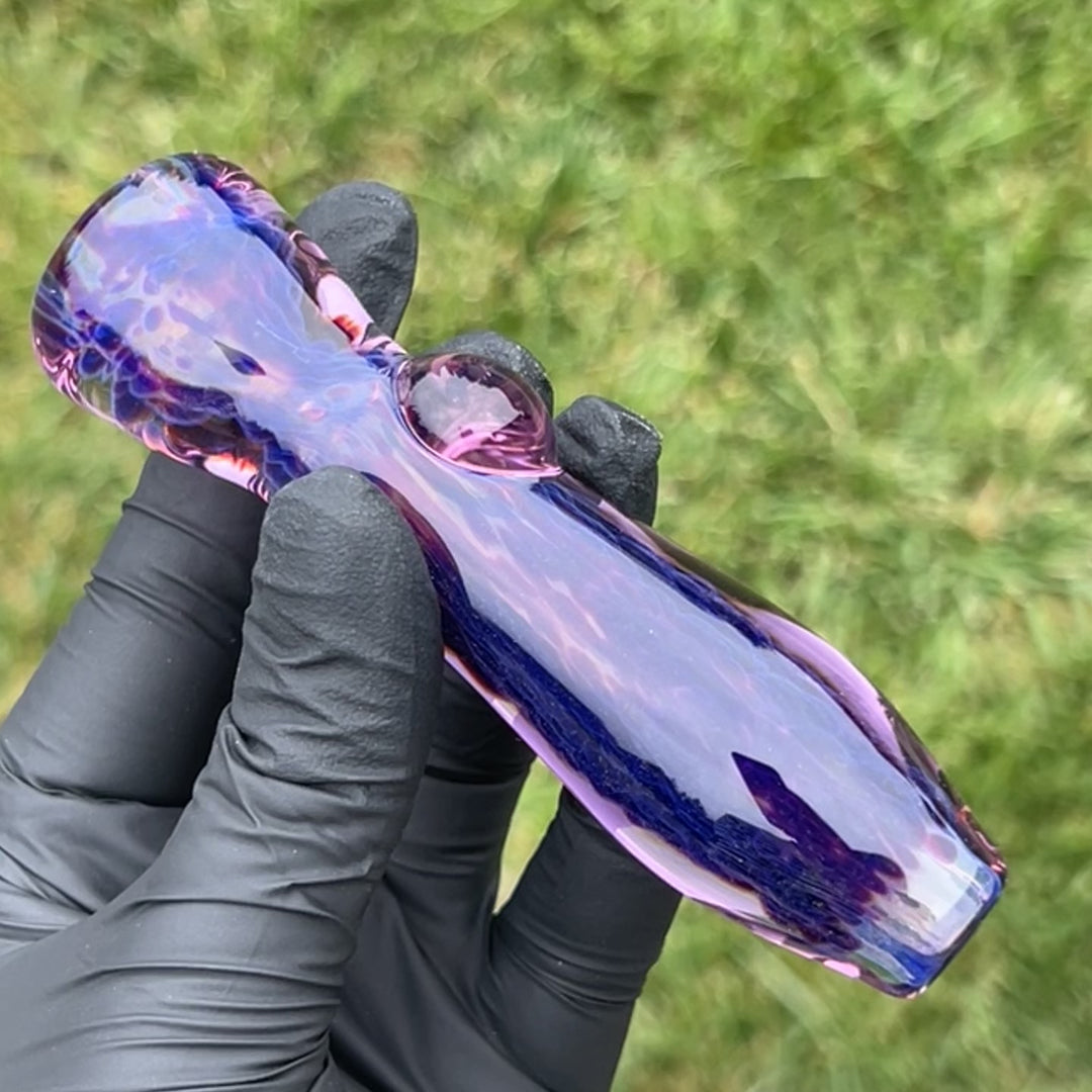 Purple Plasma Chillum Glass Pipe Tako Glass