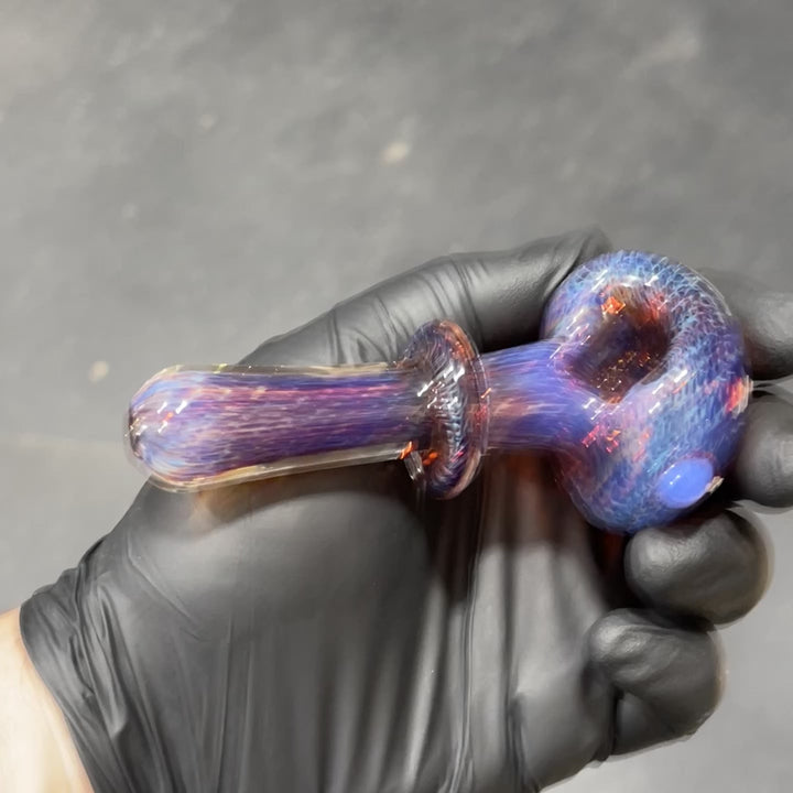 Thick Purple Pipe + Ryot HeadCase Combo Glass Pipe Chuck Glass