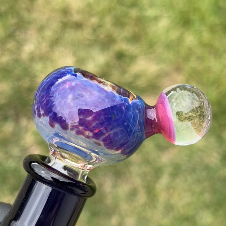 18mm Purple Nebula Pull Slide Accessory Tako Glass