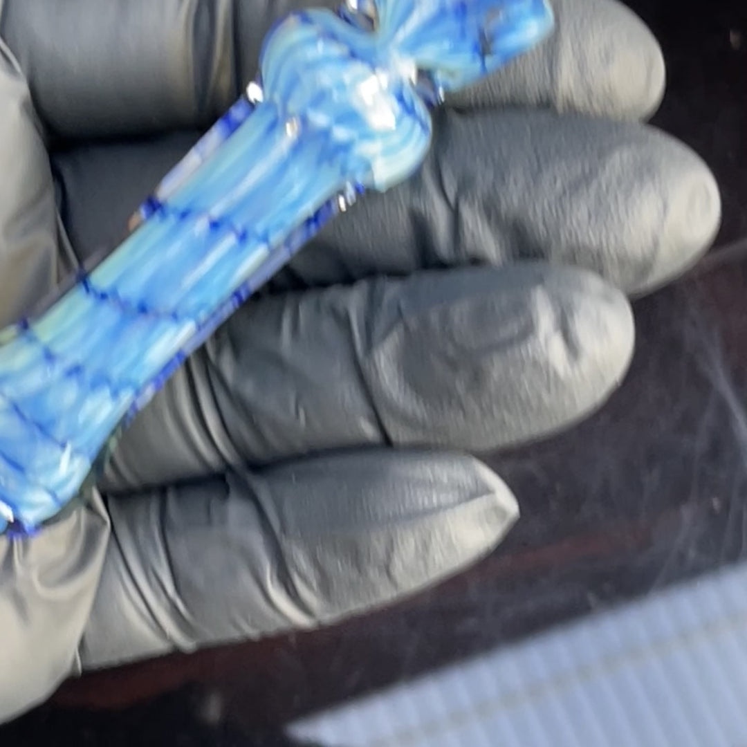 Coil Chillum Glass Pipe Schutz Glass