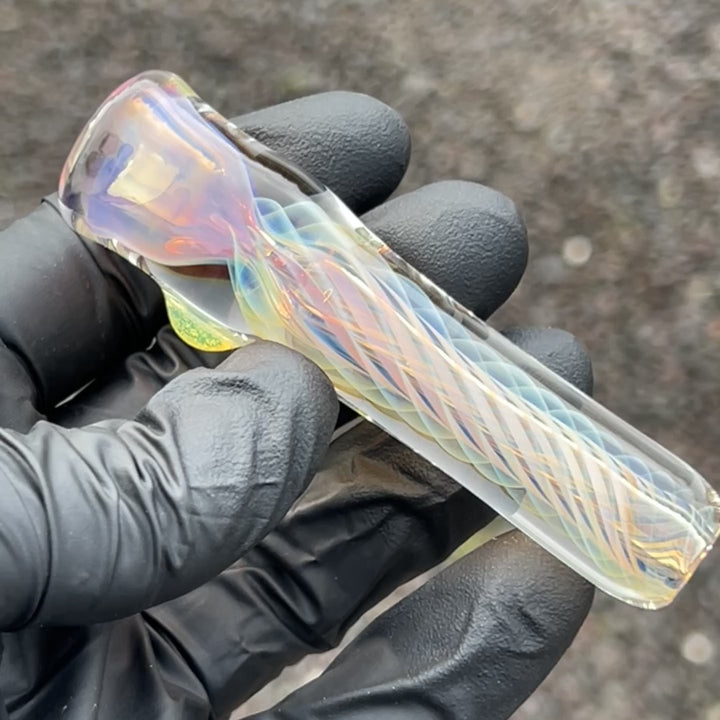 Thick Fume Chillum Glass Pipe Chuck Glass