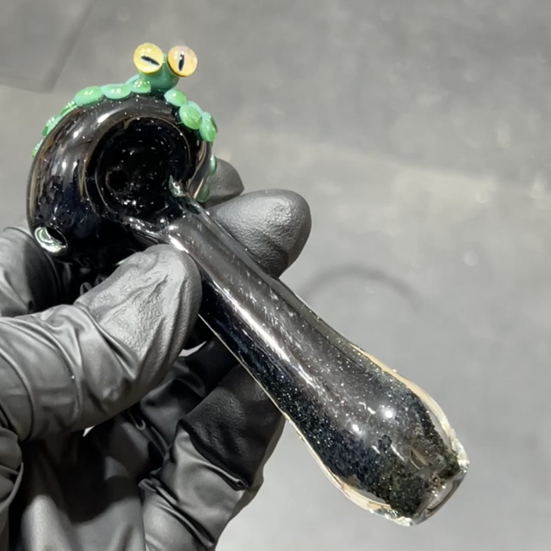 Void Sparkle Frog Spoon Glass Pipe Beezy Glass