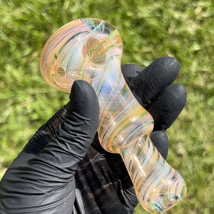 Firekist Inside Out Fume Spoon Glass Pipe Firekist Glass