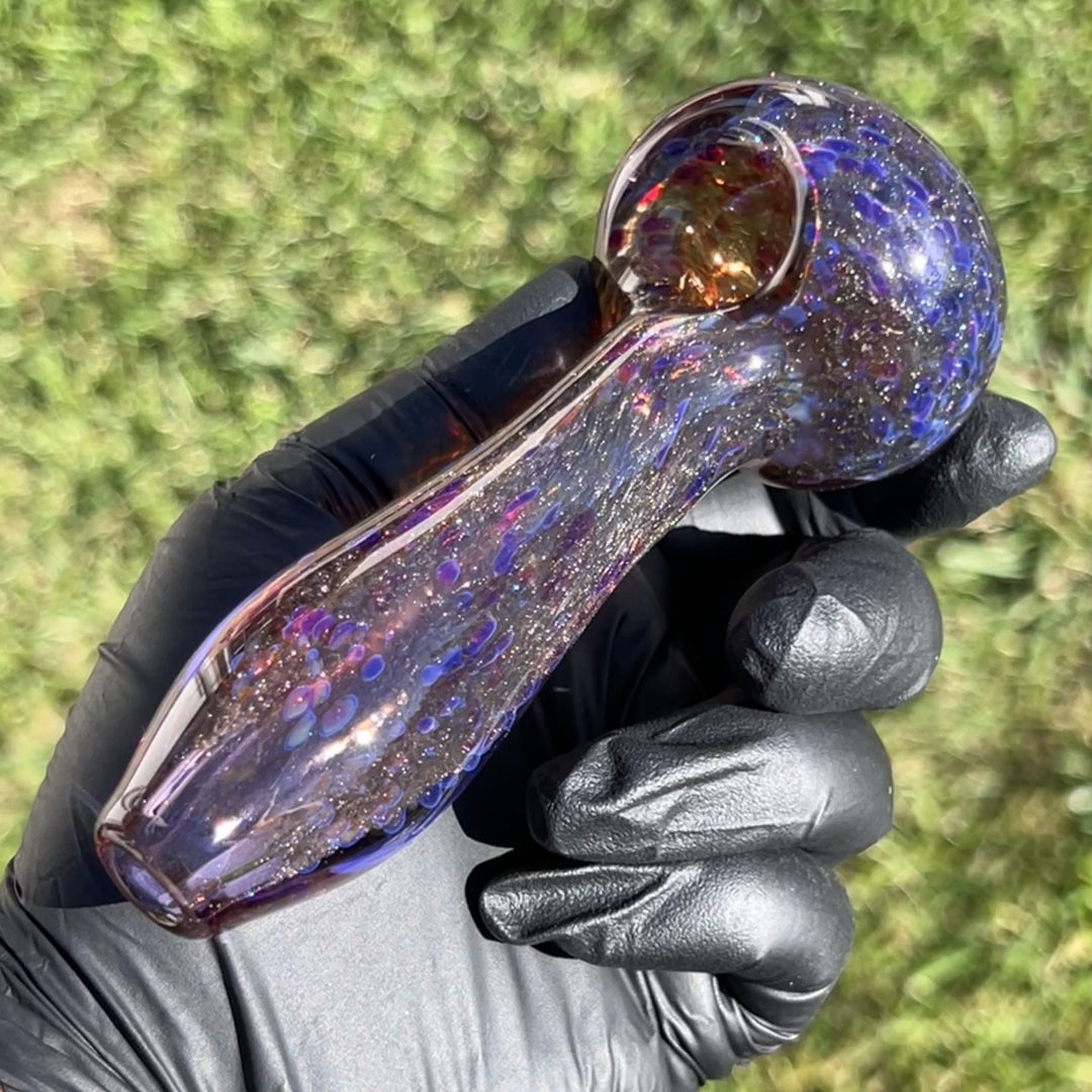 Black Plasma Glass Pipe Large