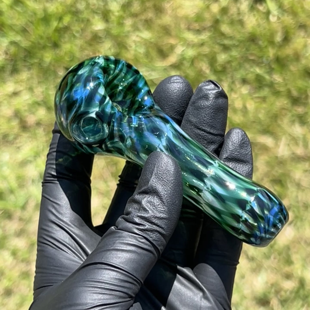 Experimental Green Pocket Pipe Glass Pipe Jedi Glassworks