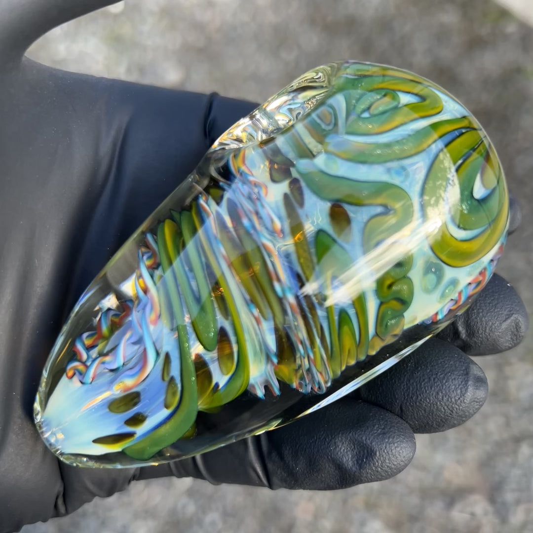 Inside Out Egg Spoon Glass Pipe Avant Garde