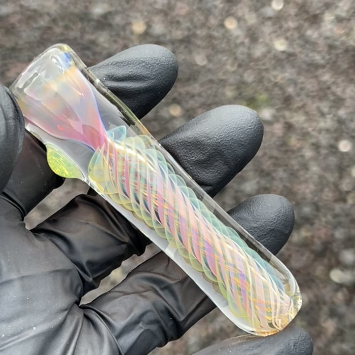 Thick Fume Chillum Glass Pipe Chuck Glass