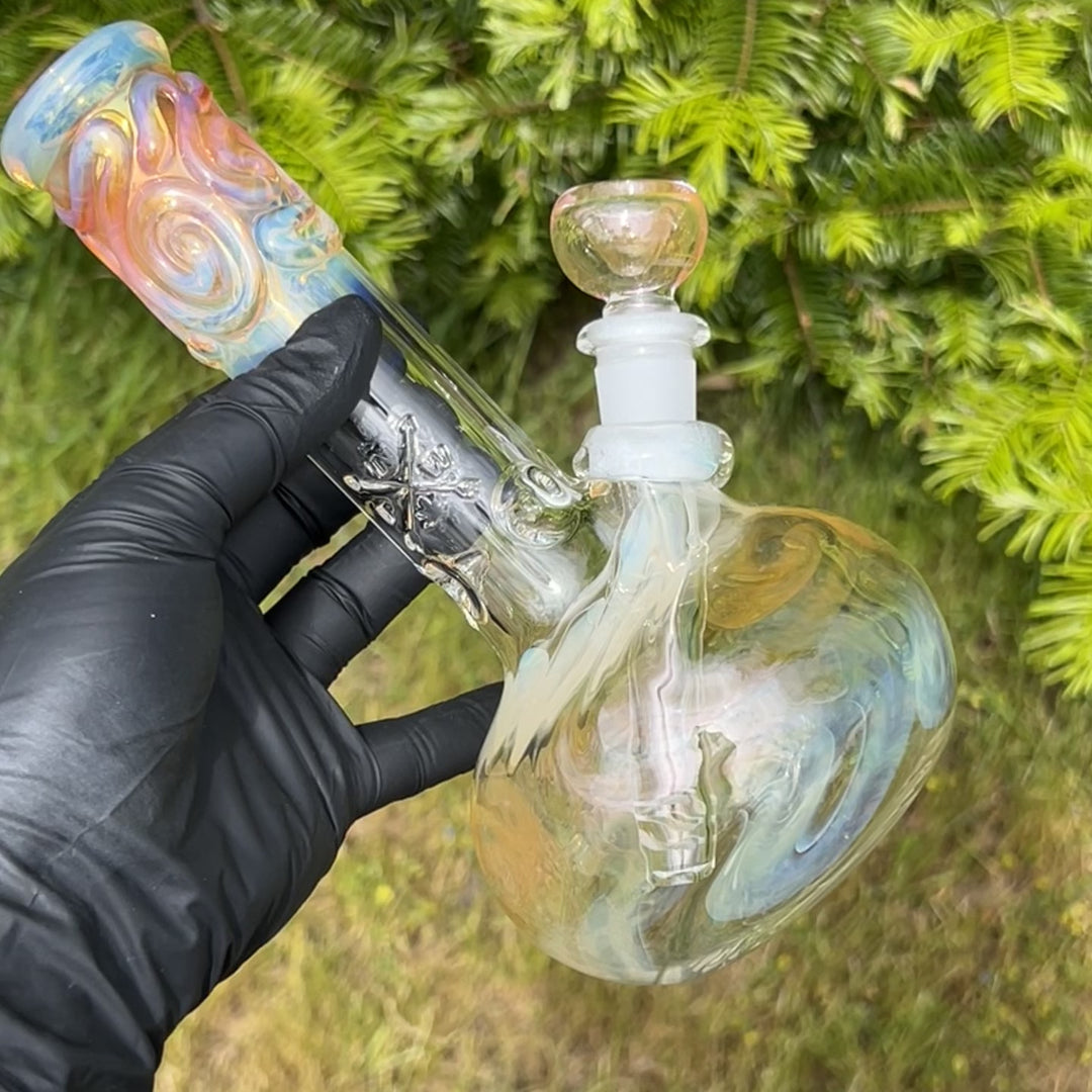 8" Fumed Bubble Bong