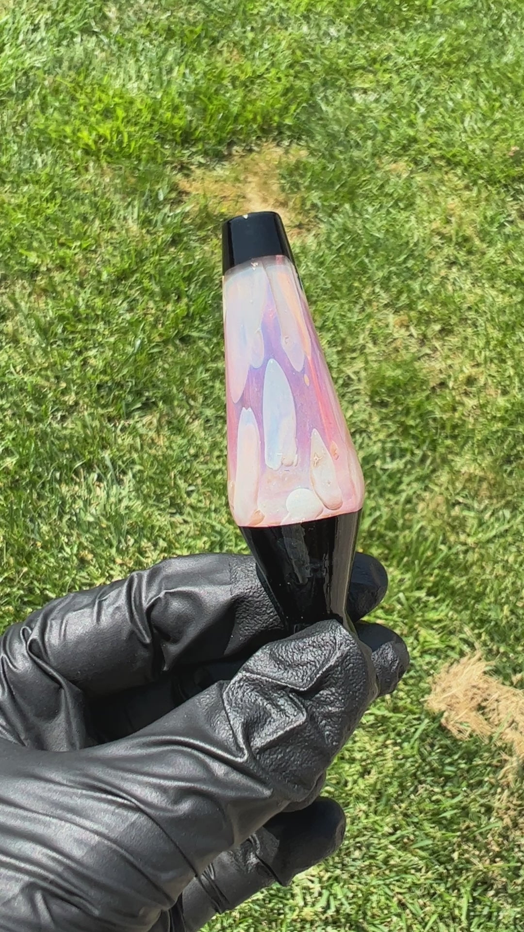 Groovy Chillum Glass Pipe Loco-Motive Glass