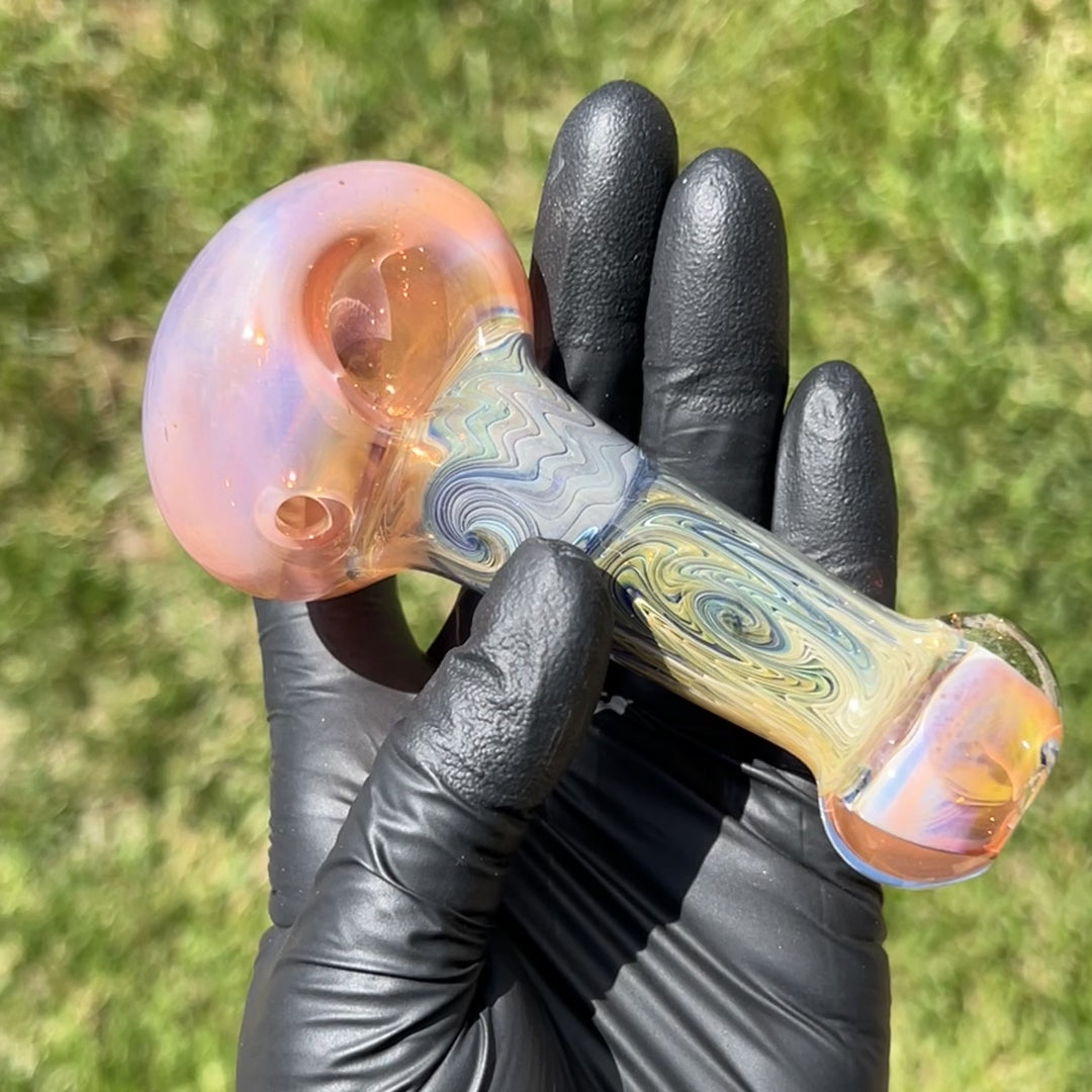 Fumed Reversal Pipe Glass Pipe TG