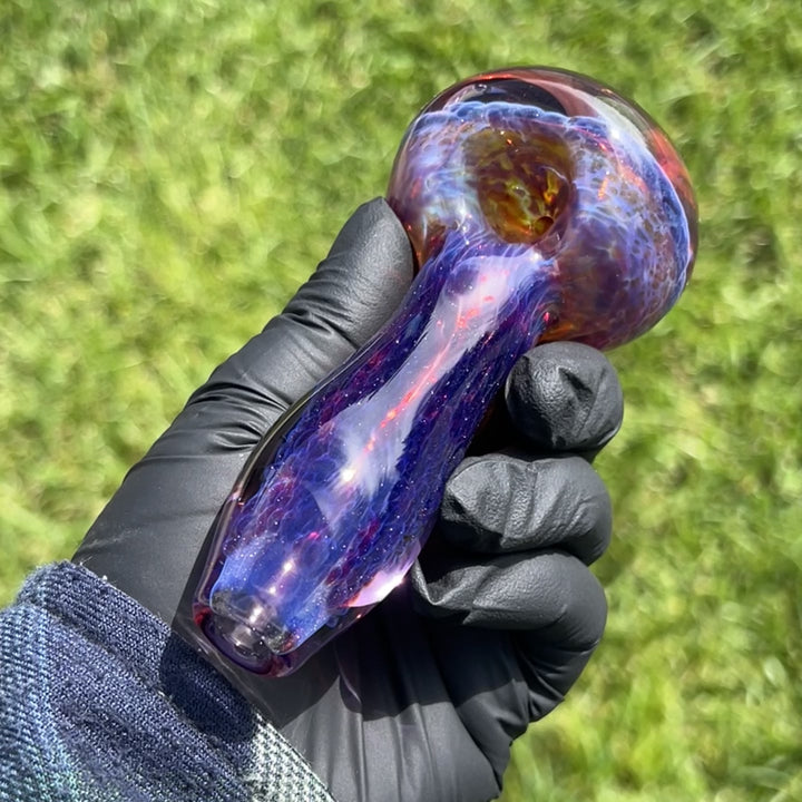 Purple Plasma Rising Glass Pipe