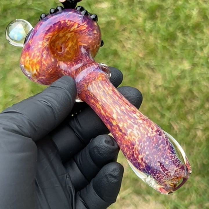 Fancy Opal Frog Spoon Glass Pipe Beezy Glass