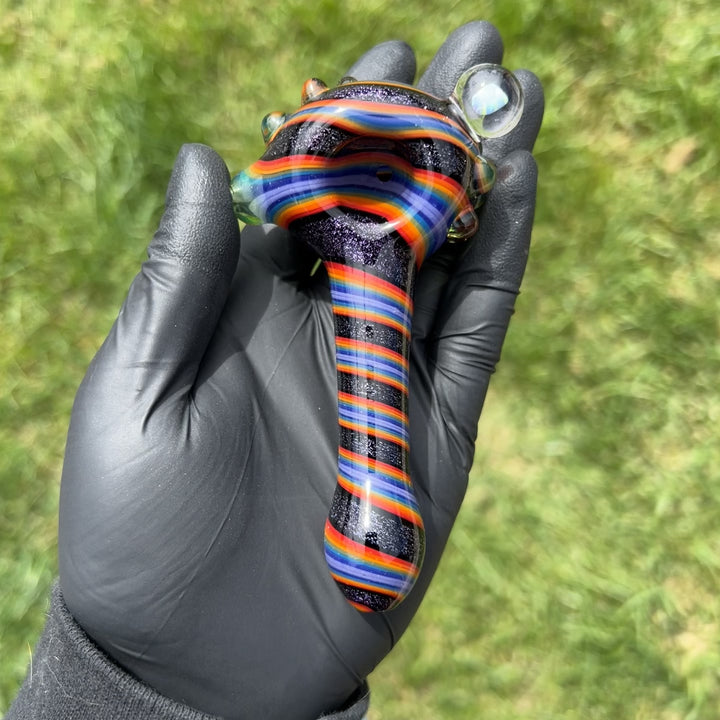 Dichro Opal Marble Pipe