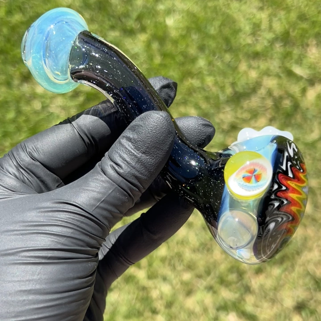 Fluffy Cloud Pipe Glass Pipe Cajun Glass