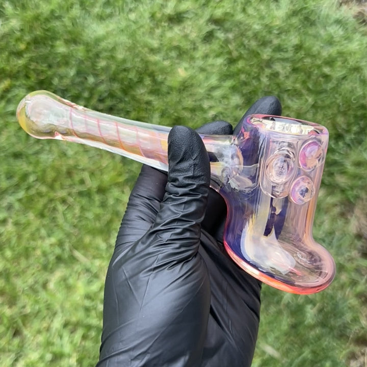 Gold Fumed Hash Hammer Glass Pipe Crondo Glassics