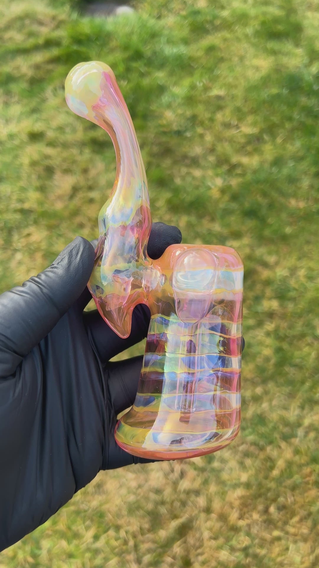 Jedi Fume Sherlock Bubbler Glass Pipe Jedi Glassworks