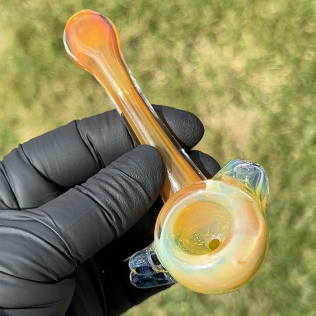 Fumed Spike Sherlock Glass Pipe Orosboro Glass