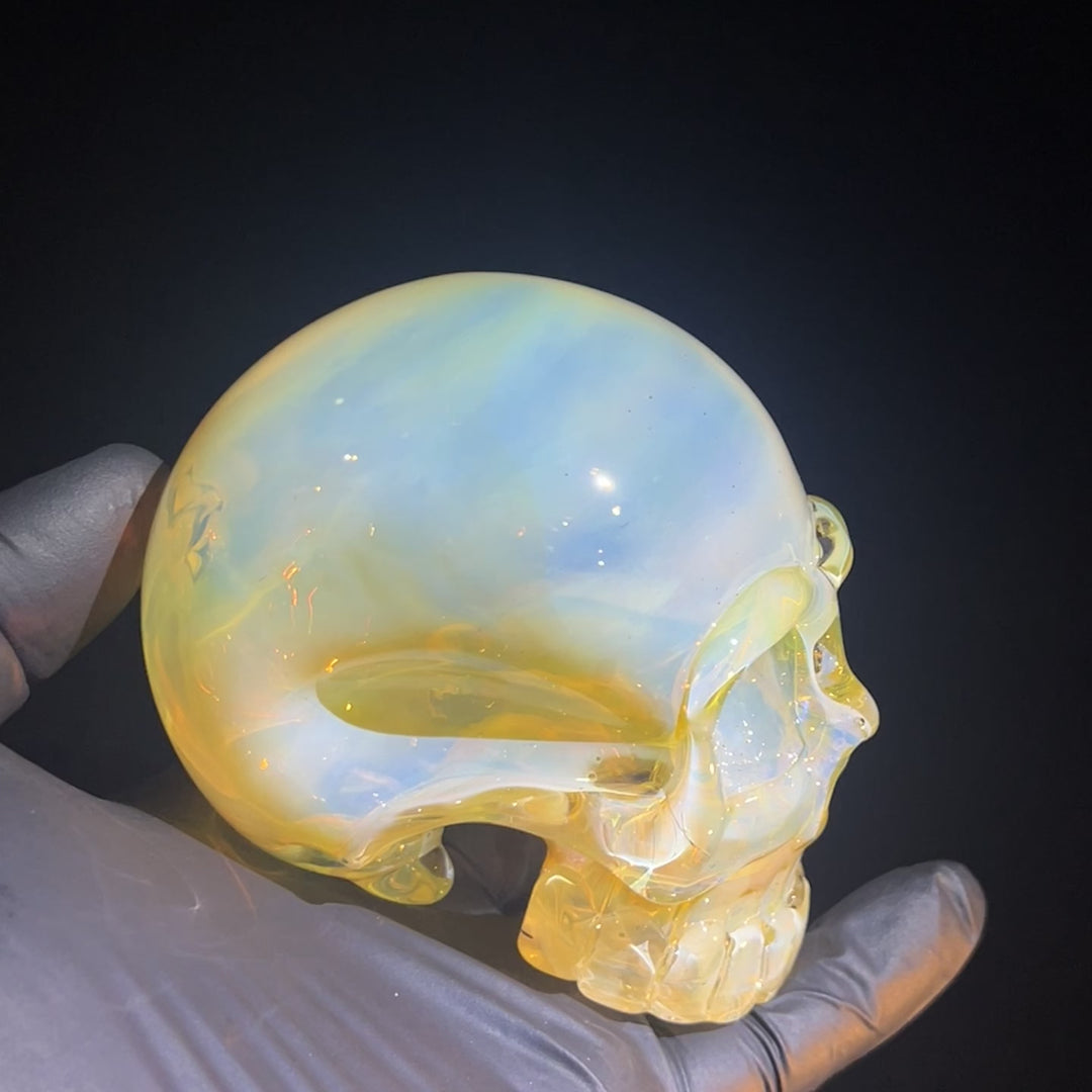 Glass Skull Pipe