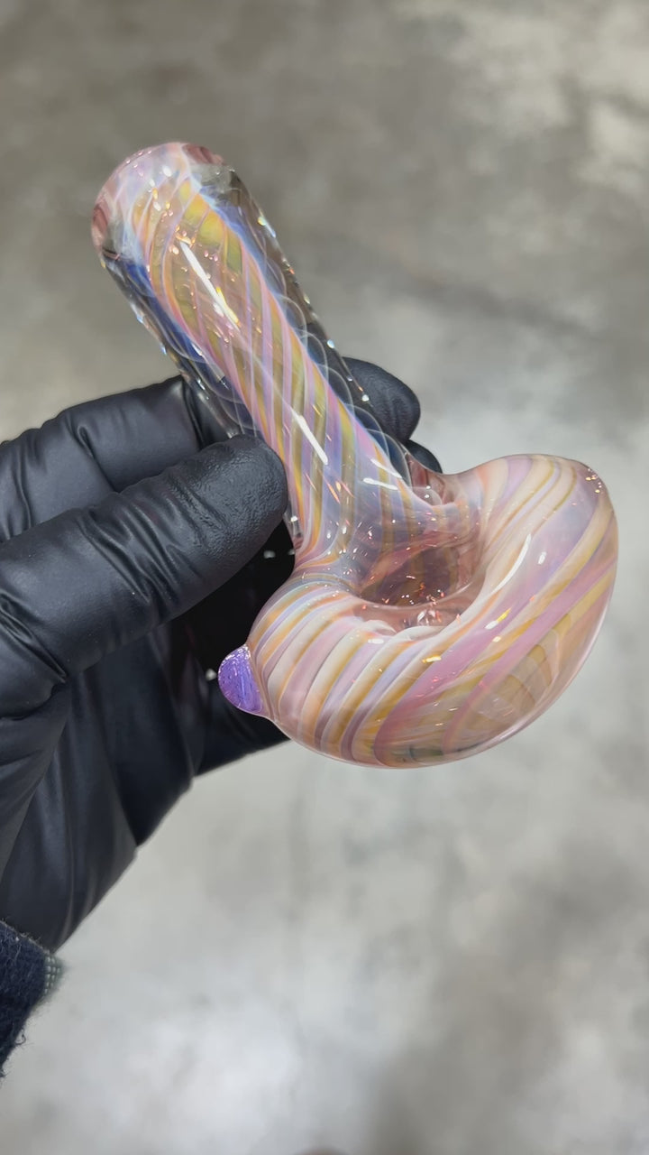 Thick Fume Pipe Pink Slyme Marble