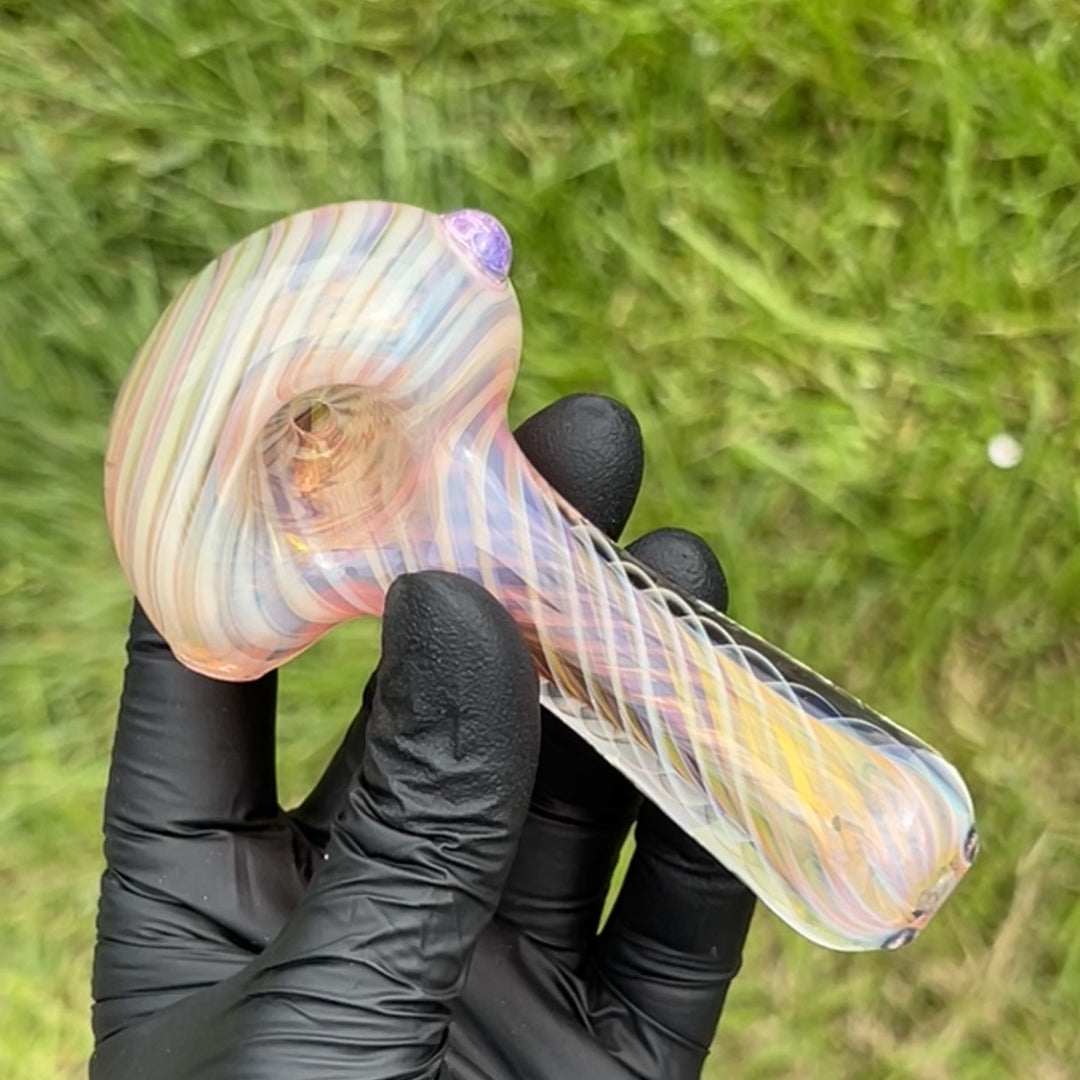 Thick Fume Pipe Pink Slyme Marble