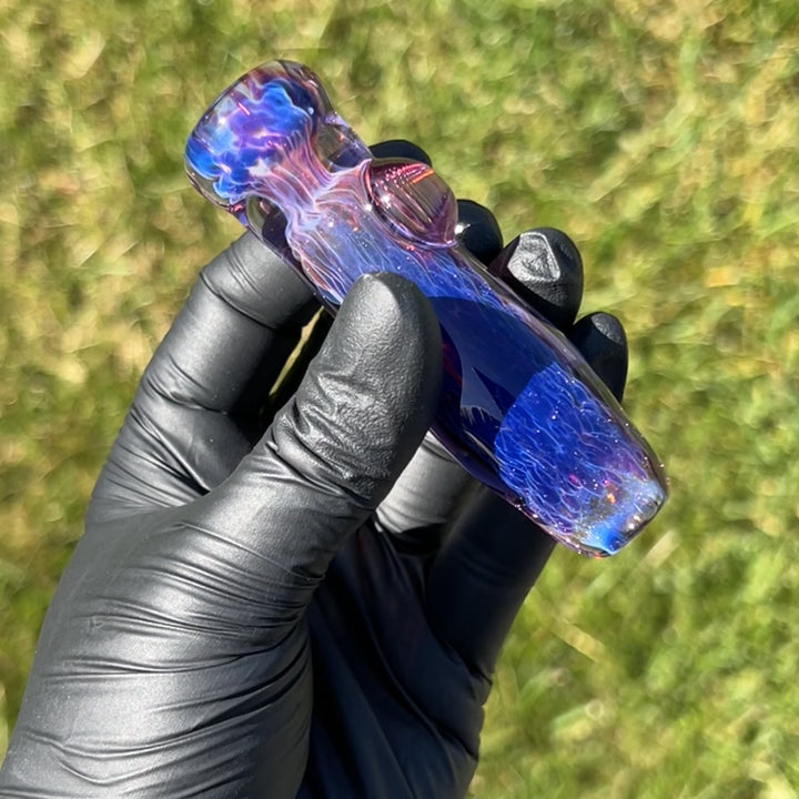 Purple Plasma Chillum Glass Pipe Tako Glass