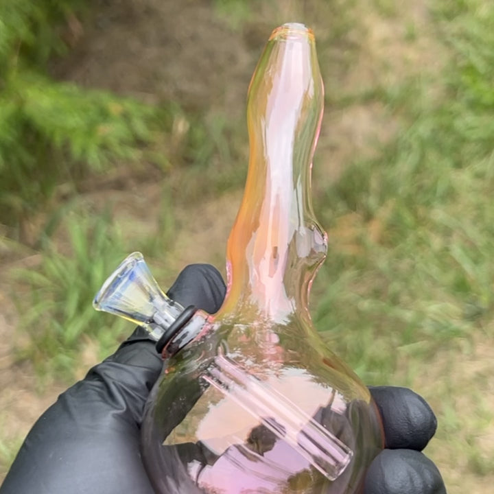 5" Gold Fumed Mini Bong