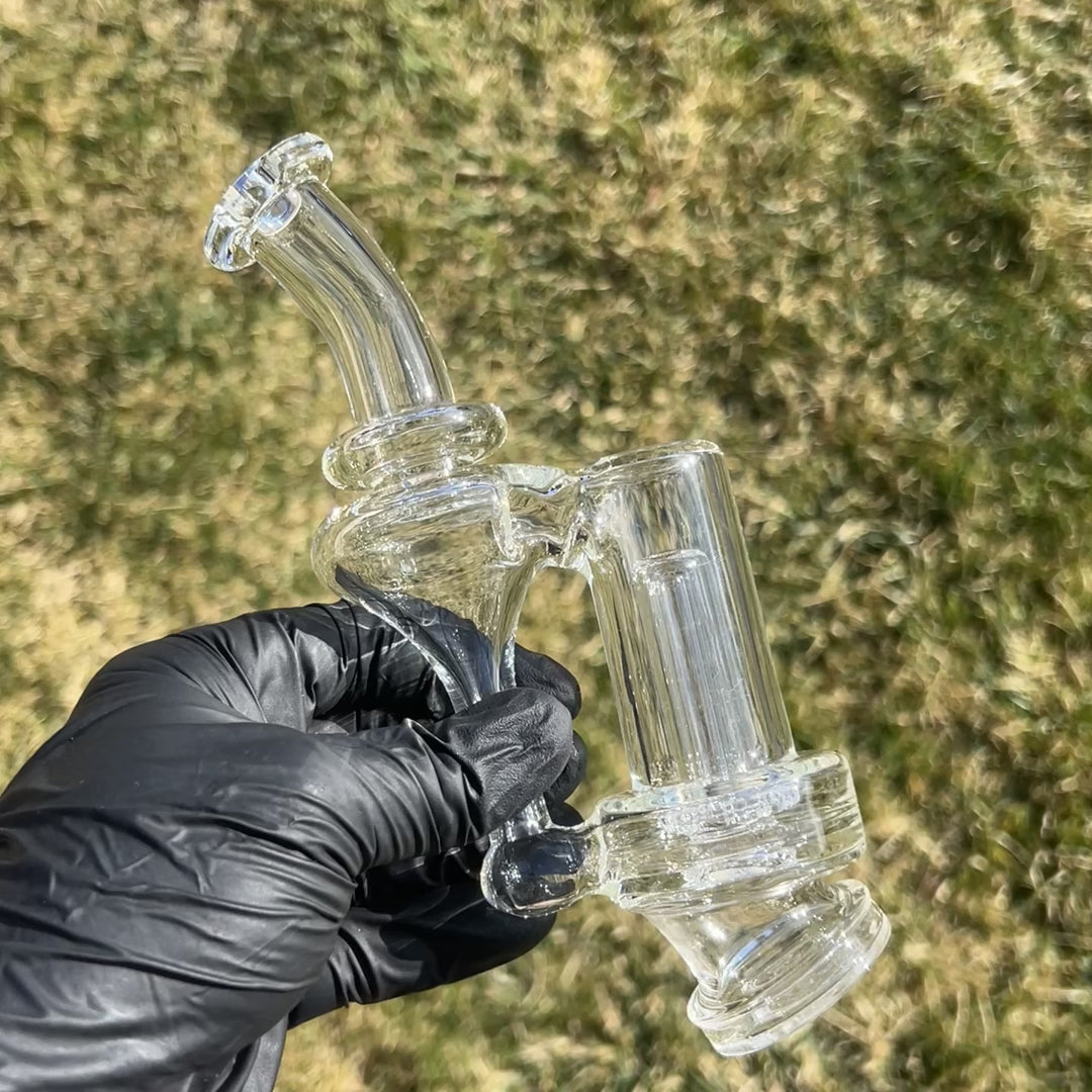 Puffco Peak Refined Bell Recycler Attachment Glass Pipe TG