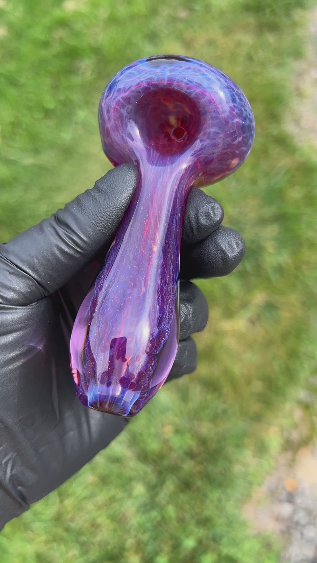 Purple Plasma Glass Pipe