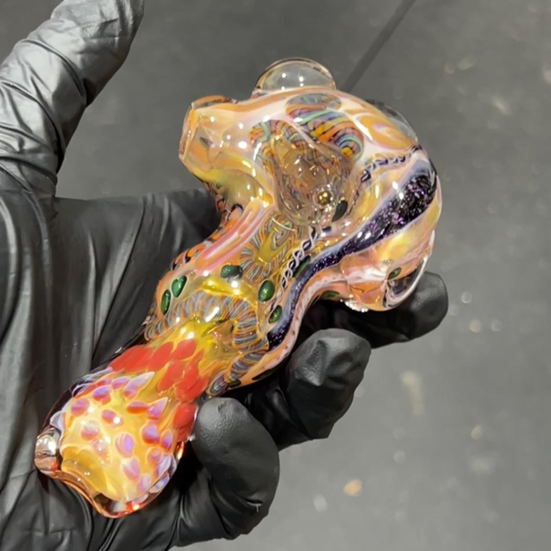 Molten Chaos Spoon Glass Pipe Molten Imagination