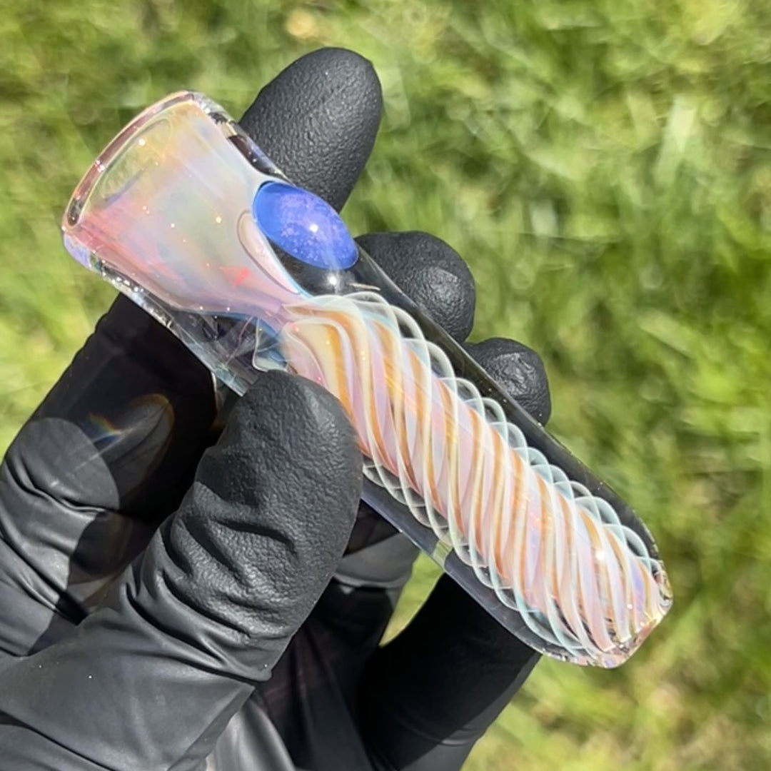 Thick Fume Chillum Glass Pipe Chuck Glass