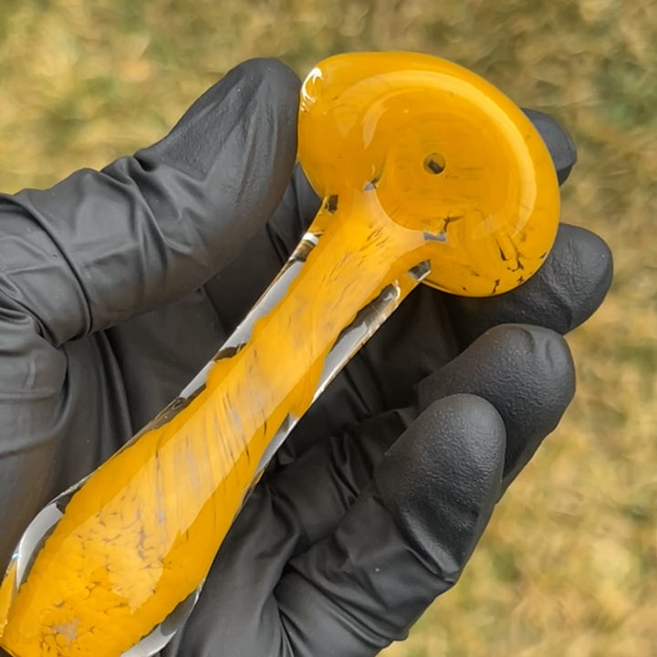 Tangerine Pocket Pipe Glass Pipe Beezy Glass