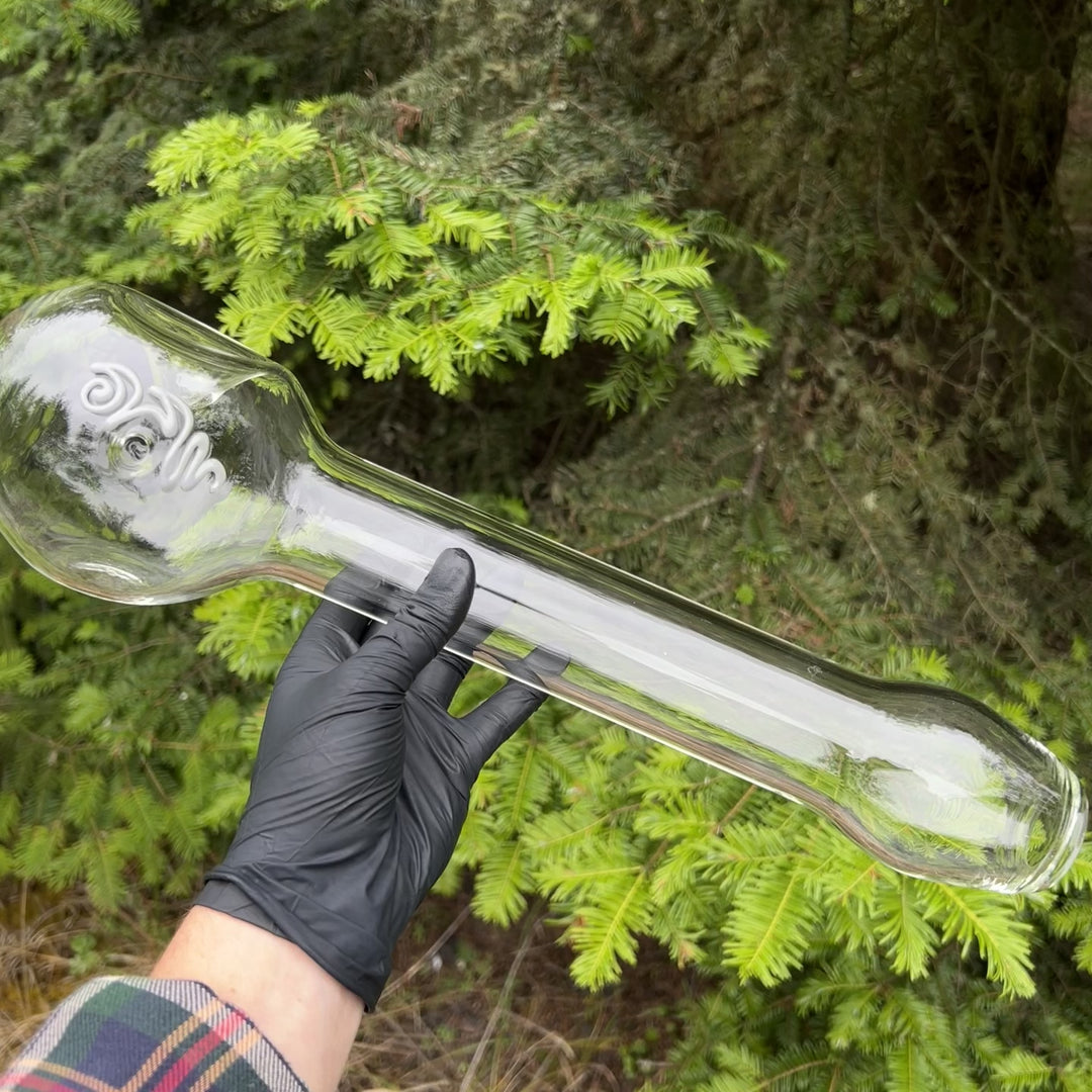 16" Clear Party Bowl Pipe Glass Pipe Mary Jane's Glass