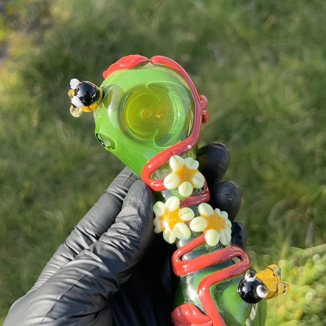 Flower Garden Pipe Glass Pipe TG