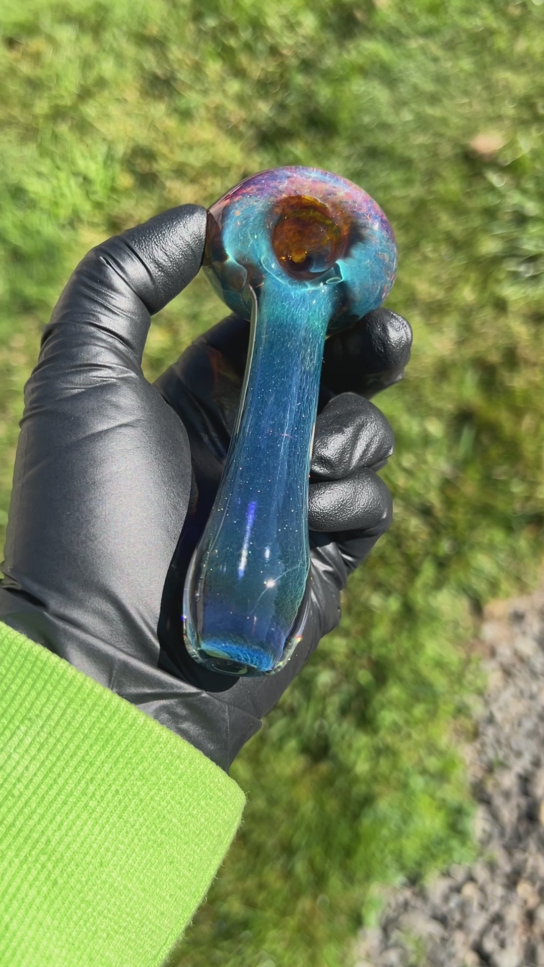 Blue Sea Sparkle Pipe