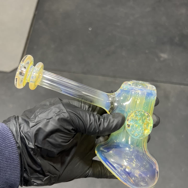 Fumed Hash Hammer Glass Pipe Tako Glass