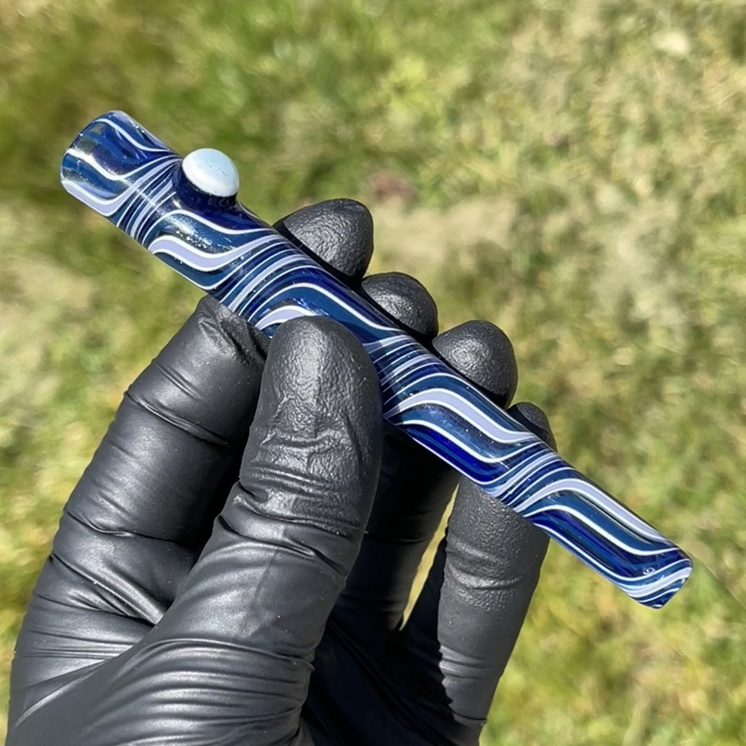 Twisty Stacks Chillum Glass Pipe Gladstone Glass