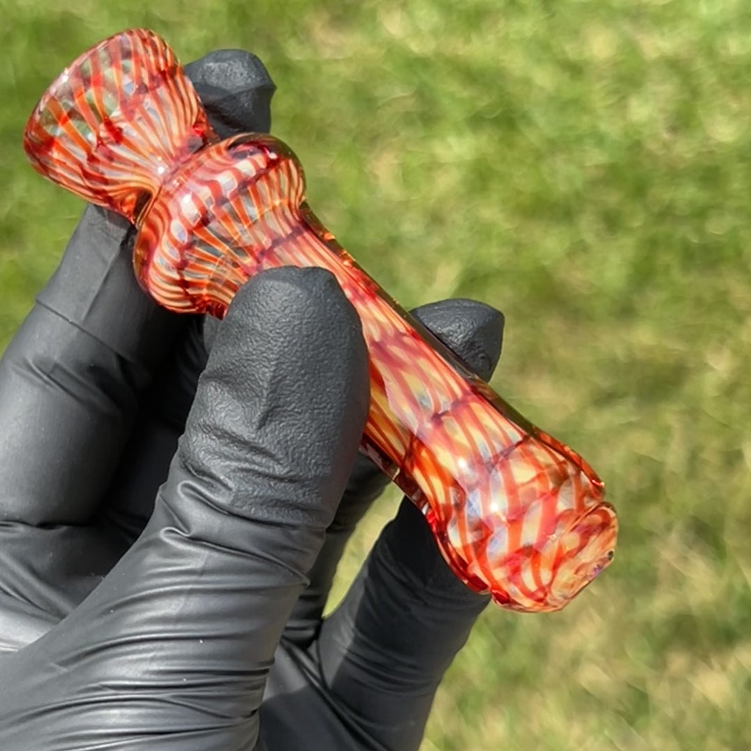 Coil Chillum Glass Pipe Schutz Glass