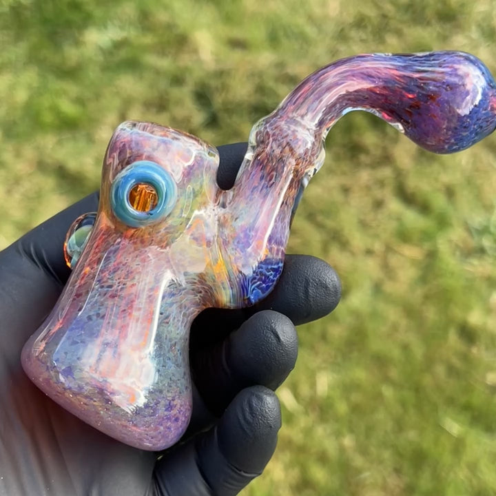 Purple Magic Mushroom Opal Standup Sherlock Bubbler