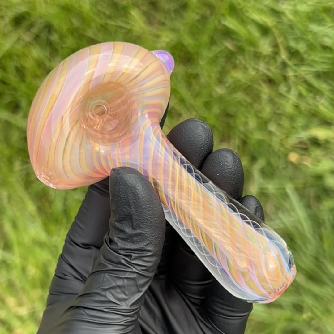 Thick Fume Pipe Pink Slyme Marble