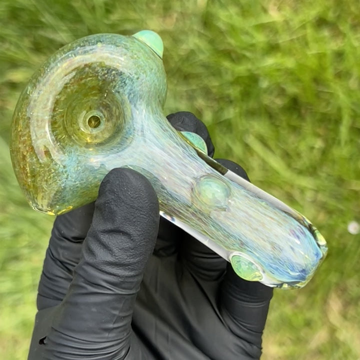 Mystery Aventurine Pipe Glass Pipe Chuck Glass