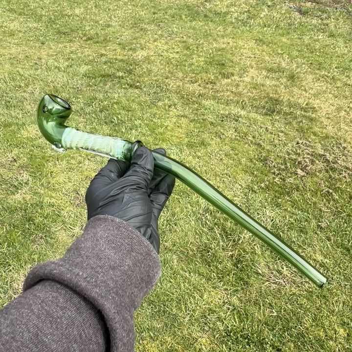 Green Dragon Gandalf Glass Pipe TG