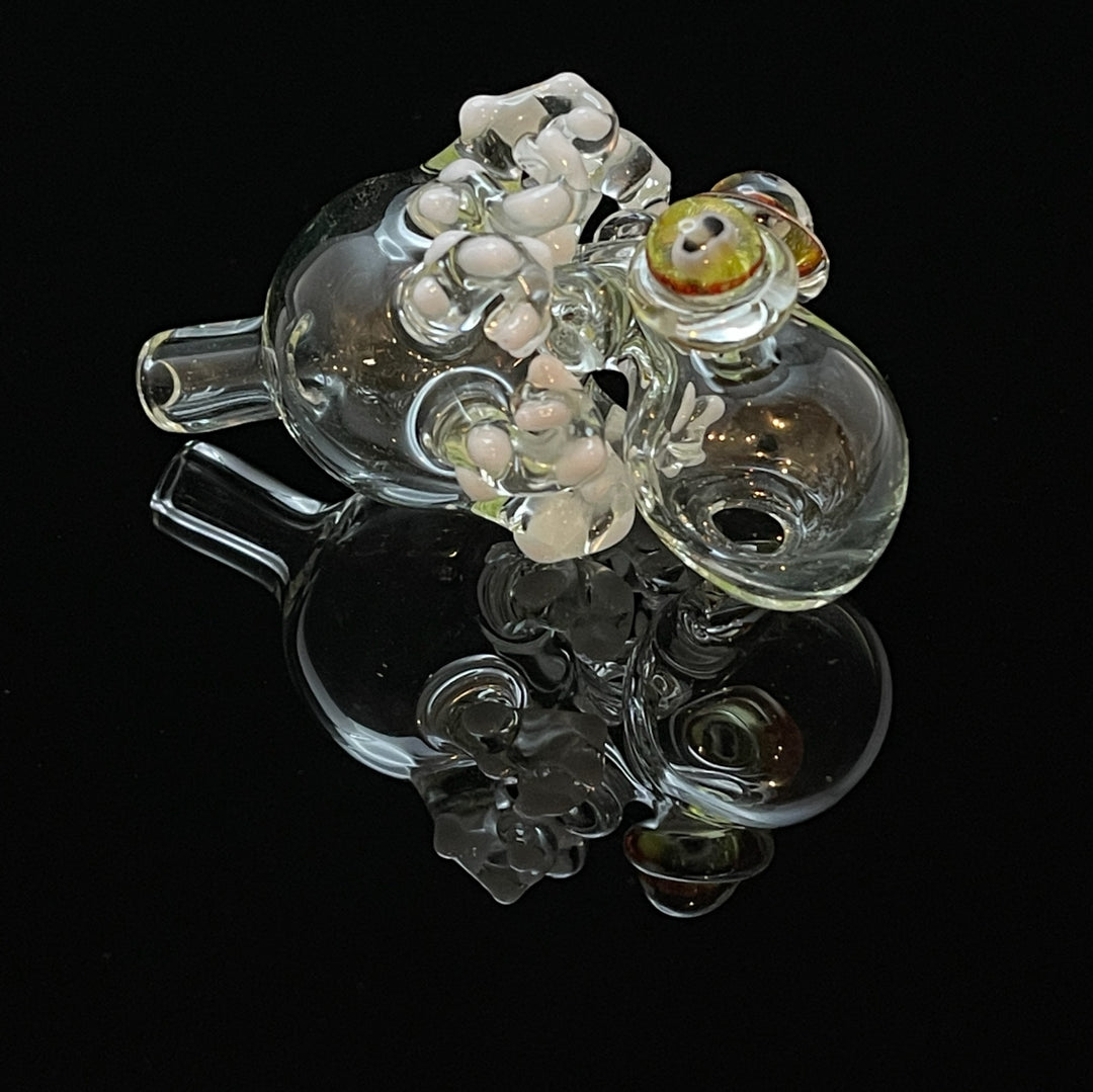 UV Octo Bubble Cap-Clear  Tako Glass   