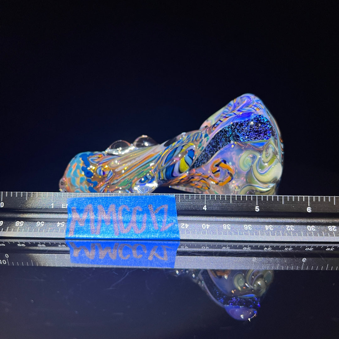 Molten Ribbon WigWag Pipe 12 Glass Pipe Molten Imagination   