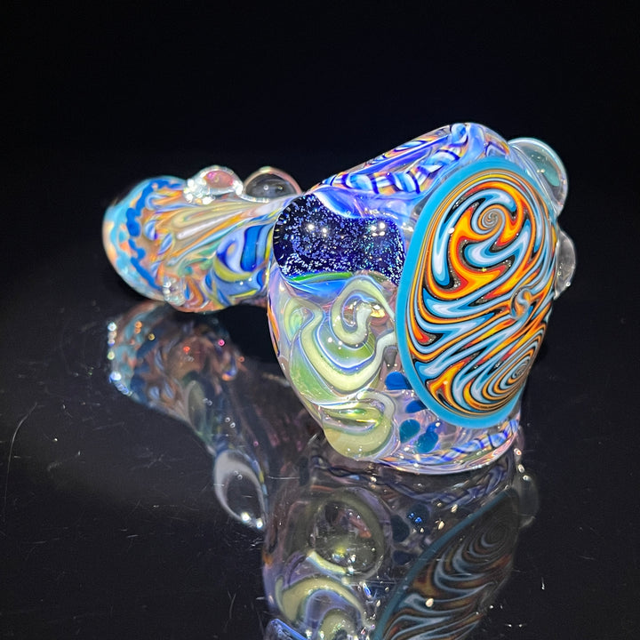 Molten Ribbon WigWag Pipe 12 Glass Pipe Molten Imagination   