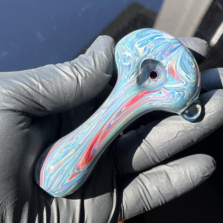 Jupiter Swirls Glass Pipe 12 Glass Pipe Revlock   