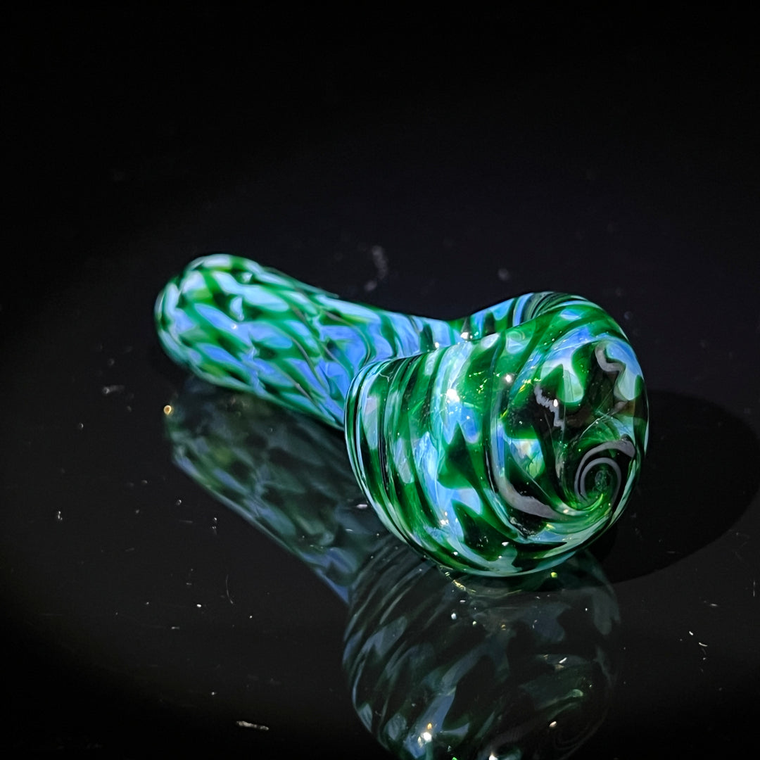 Emerald Pocket Pipe Glass Pipe Jedi Glassworks   