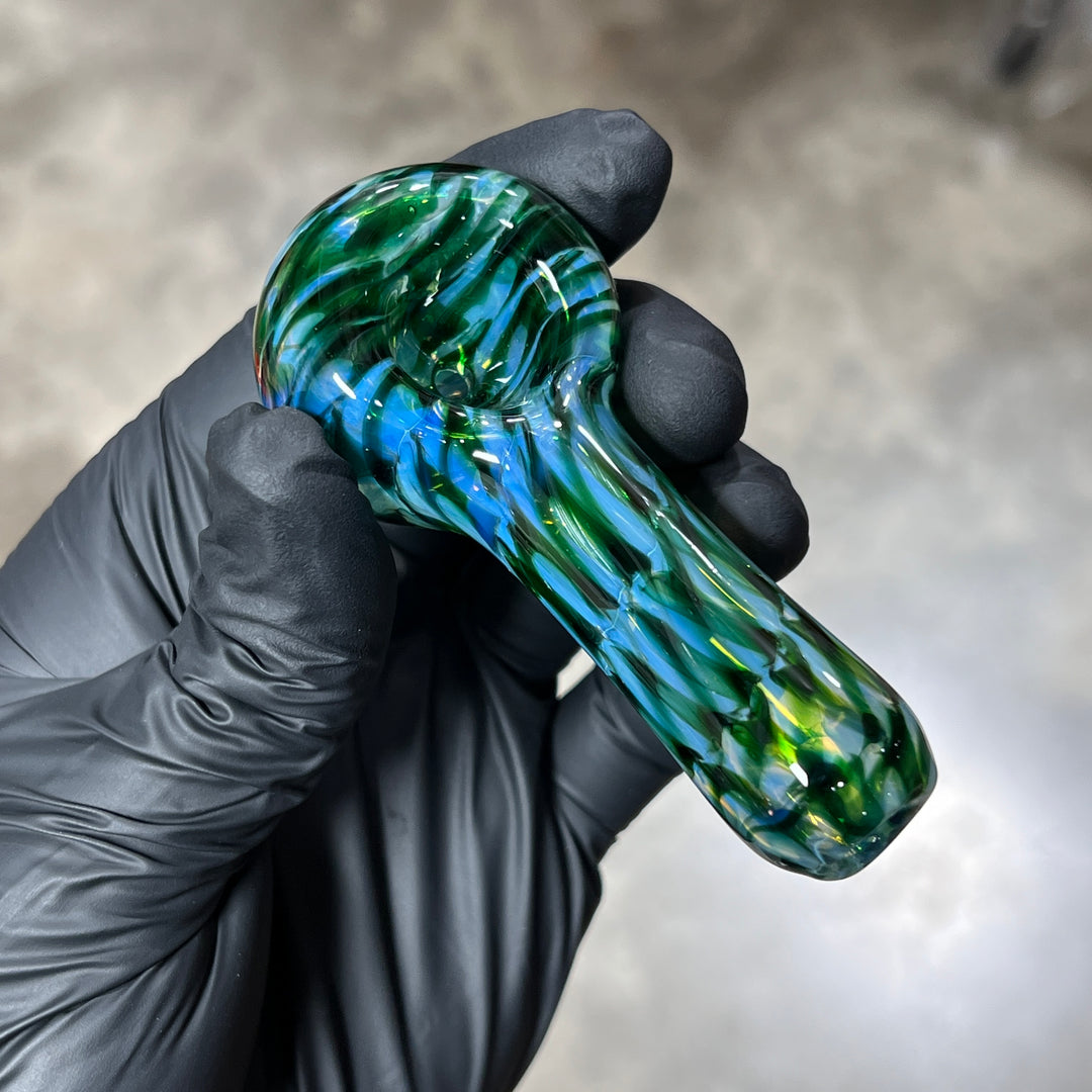 Emerald Pocket Pipe Glass Pipe Jedi Glassworks   