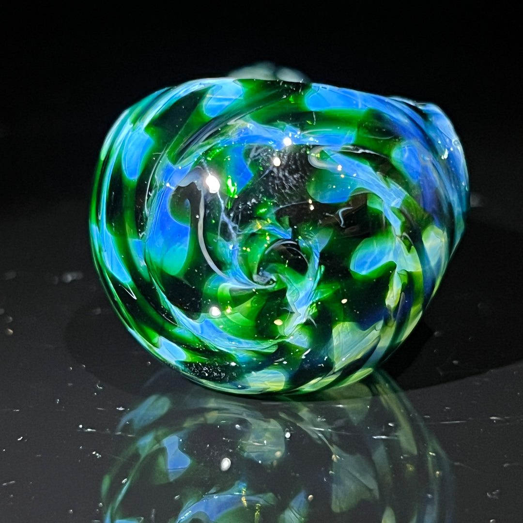 Emerald Pocket Pipe Glass Pipe Jedi Glassworks   