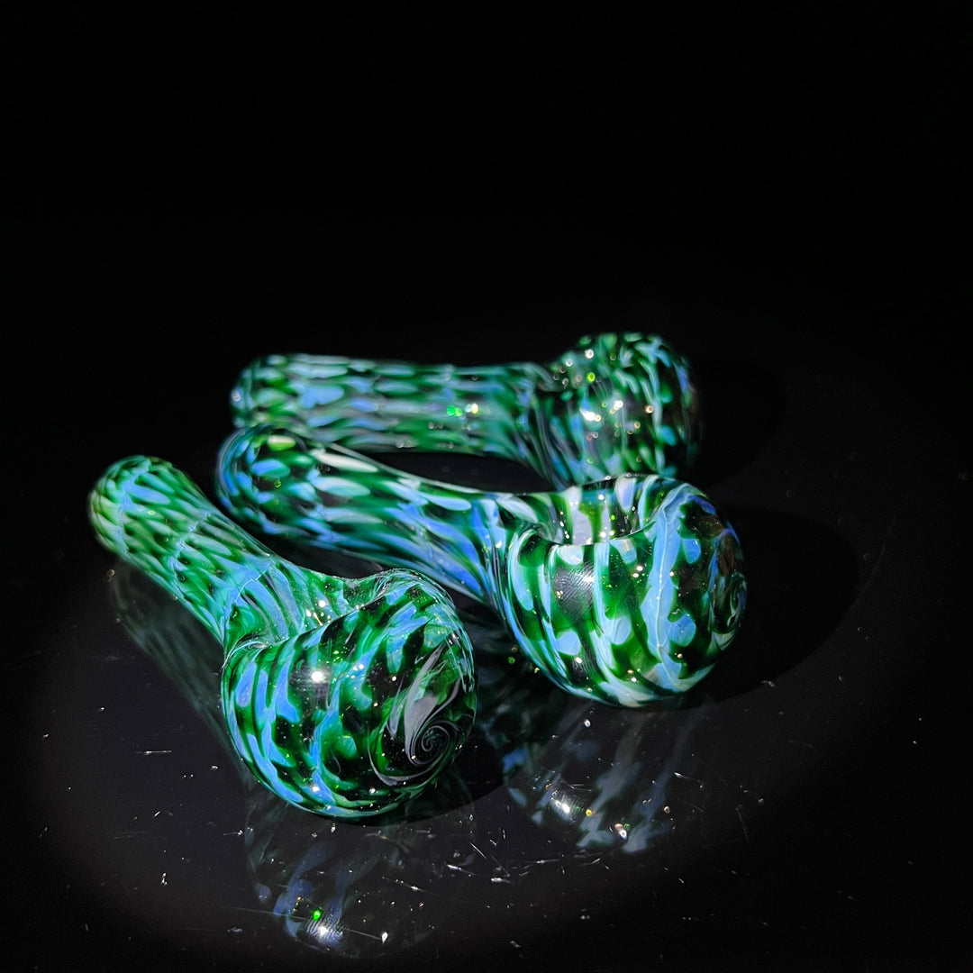 Emerald Pocket Pipe Glass Pipe Jedi Glassworks   